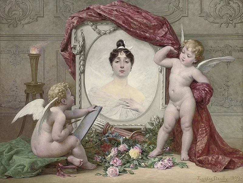 Eugène Auguste François Deully - Un'allegoria delle arti